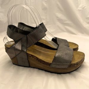 Pierre Dumas Chantal-2 Women's Platform Wedge Sandals Size 8